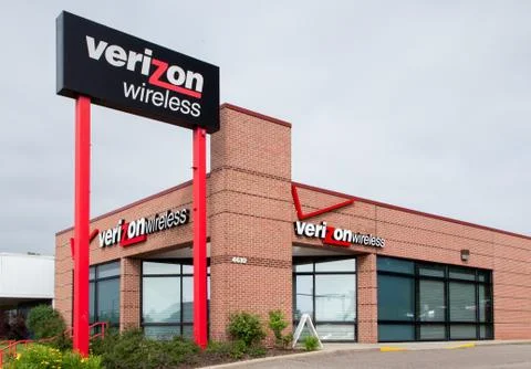 Verizon wireless retail store Stock Photos