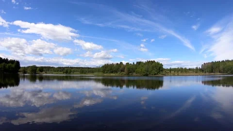 Verkasjön, Skåne, Sweden Stock Footage 220563845