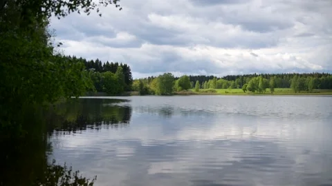 Verkasjön, Skåne, Sweden Stock-Footage 220563853