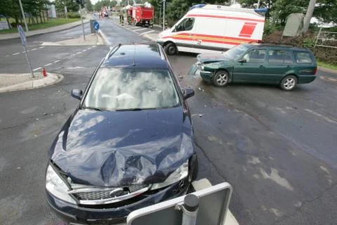 Verkehrsunfall Stock Photos