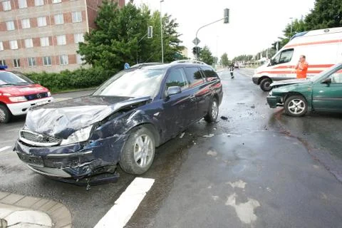 Verkehrsunfall Stock Photos