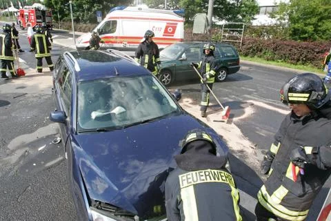 Verkehrsunfall Stock Photos