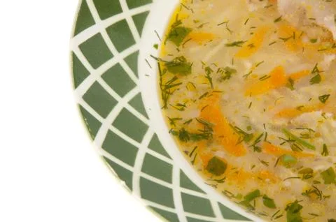 Vermicelli soup Foto stock