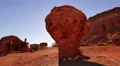 Vermilion Cliffs 10 Zoom In Rock Houses Native American Ruins Arizona USA HD Footage