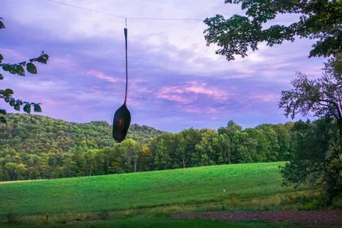 Vermont Fall Evening Stock Photos