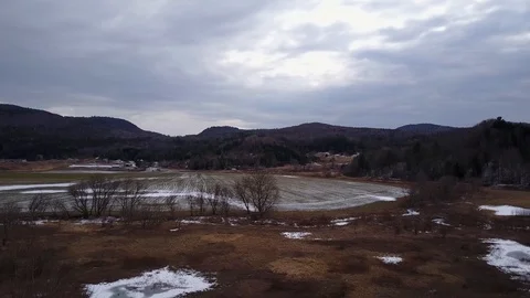 Vermont Farm Push 스톡 동영상 95564063