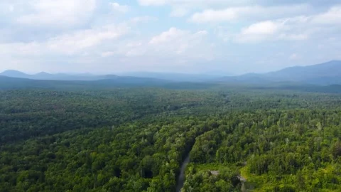 Vermont Green Mountains Video stock 285901252