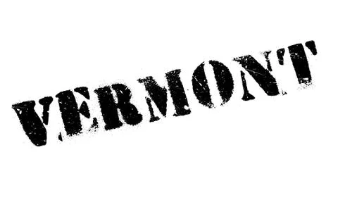 Vermont rubber stamp Stock Illustration