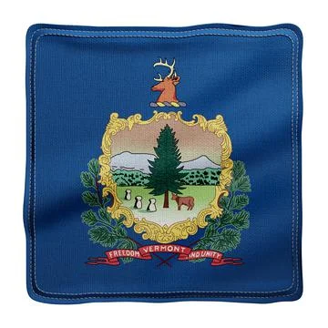 Vermont State flag Stock Illustration