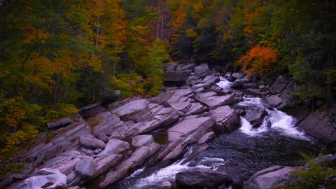 Vermont Waterfall Stock Footage 169536891