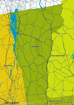 Vermont.eps Stock Illustration