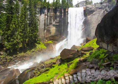 Vernal Fall Stock Photos