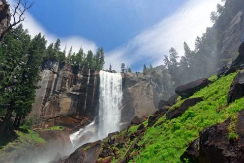 Vernal Fall Stock Photos