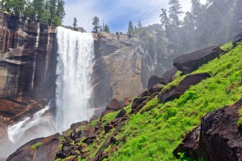 Vernal Fall Stock Photos