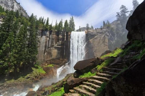Vernal Fall Stock Photos