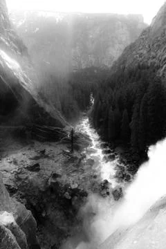 Vernal waterfall Stock Photos