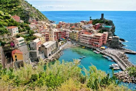 Vernazza Stock Photos