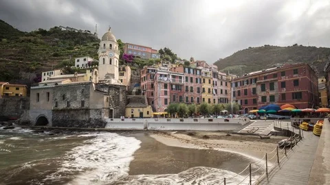 Vernazza - Timelapse Stock-Footage 77488724