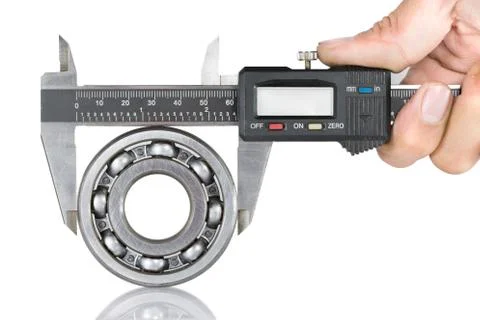 Vernier with bearing Stock Photos