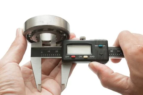 Vernier with bearing Stock Photos