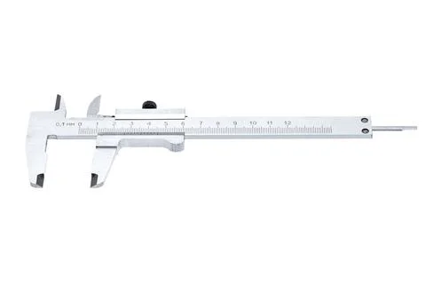 Vernier caliper isolated on a white background. Stock Photos