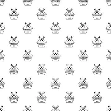 Vernier caliper pattern vector seamless イラスト素材