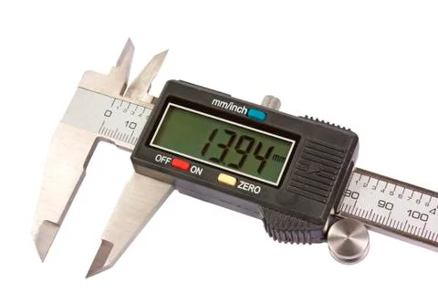 Vernier caliper Foto stock