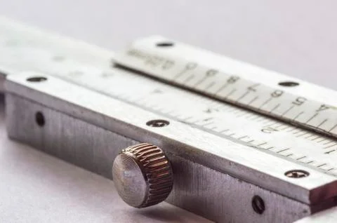 Vernier calipers Foto stock