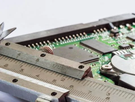 Vernier calipers Stock Photos
