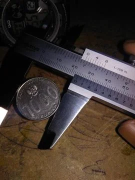 Vernier calipers 库存照片