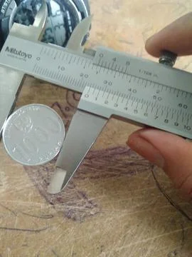 Vernier calipers 库存照片