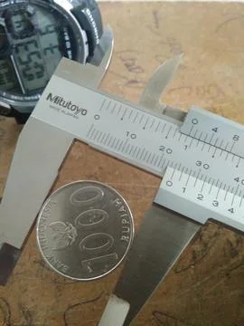 Vernier calipers 库存照片