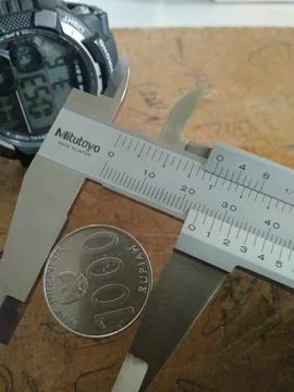 Vernier calipers 库存照片