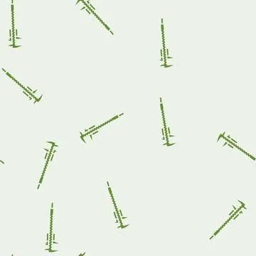 Vernier gauge tool work glyph seamless pattern Illustrazione stock