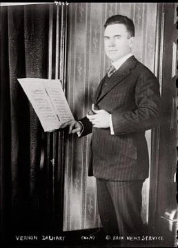 Vernon Dalhart 스톡 사진