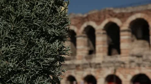 Verona arena Vídeos de archivo 21963298