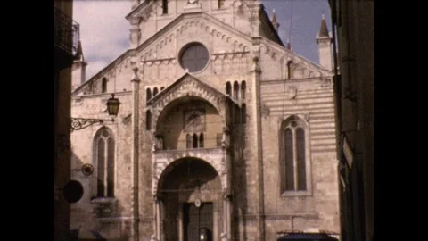 Verona Cathdral 1965 Stock Footage 253123973