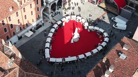 Verona heart Stock Footage 8795474