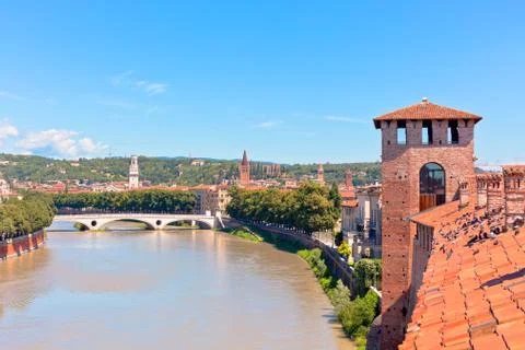 Verona view Stock Photos