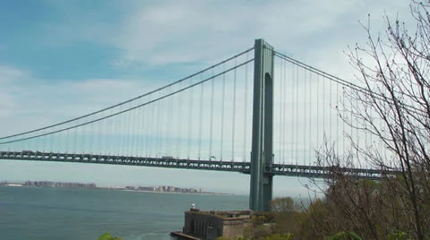 Verrazano Bridge Video stock 23136256