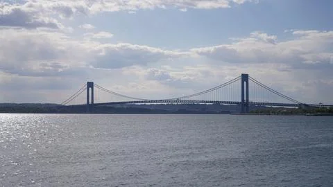 Verrazano bridge Sunset Stock Photos