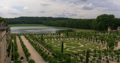Versailles at day Stock Photos