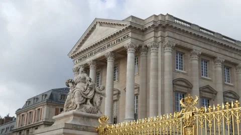 Versailles Facade Details 動画素材 196849970