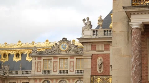 Versailles Facade Details 動画素材 196849972