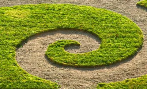 Versailles grass 写真素材