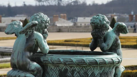 Versailles Palace Stock Footage 37932678