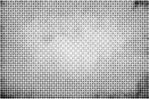 Versatile black and white halftone texture. Stock Illustration