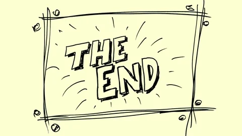 Versatile 'The End' Text in 4K for Creative and Business Projects Stock-Footage 293951806