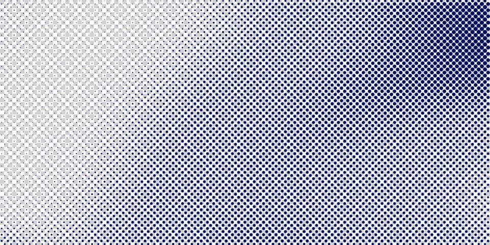 Versatile halftone vector texture. Stock Illustration