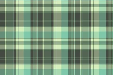 Versatile plaid pattern in teal and green hues. Ideal for backgrounds, text.. Stock Illustration